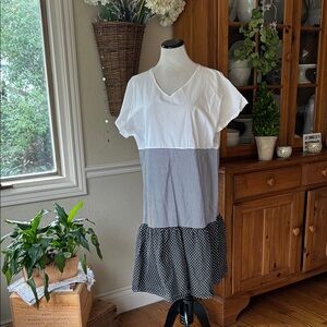 MISSLOOK V-Neck Pullover Dress Size 3X